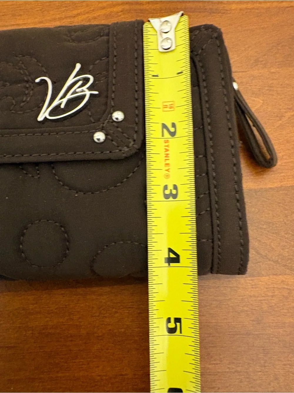 Vera  Bradley Large Quilted Brown Wallet